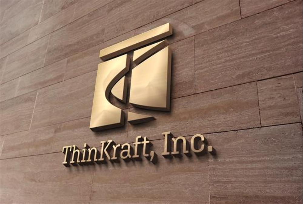 会社ロゴ作成 / インターネット企業「ThinKraft, Inc.」のロゴ作成