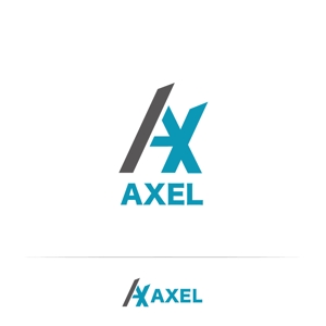 株式会社ガラパゴス (glpgs-lance)さんの株式会社AXELのロゴ作成への提案
