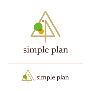alphatone (alphatone)さんの飲食店展開『株式会社simple plan』のロゴへの提案