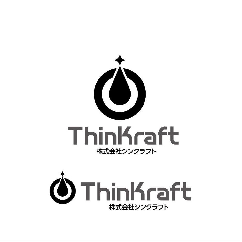 会社ロゴ作成 / インターネット企業「ThinKraft, Inc.」のロゴ作成