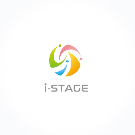 ハナトラ (hanatora)さんのコミュニケーション系研修会社「i-STAGE」のロゴへの提案