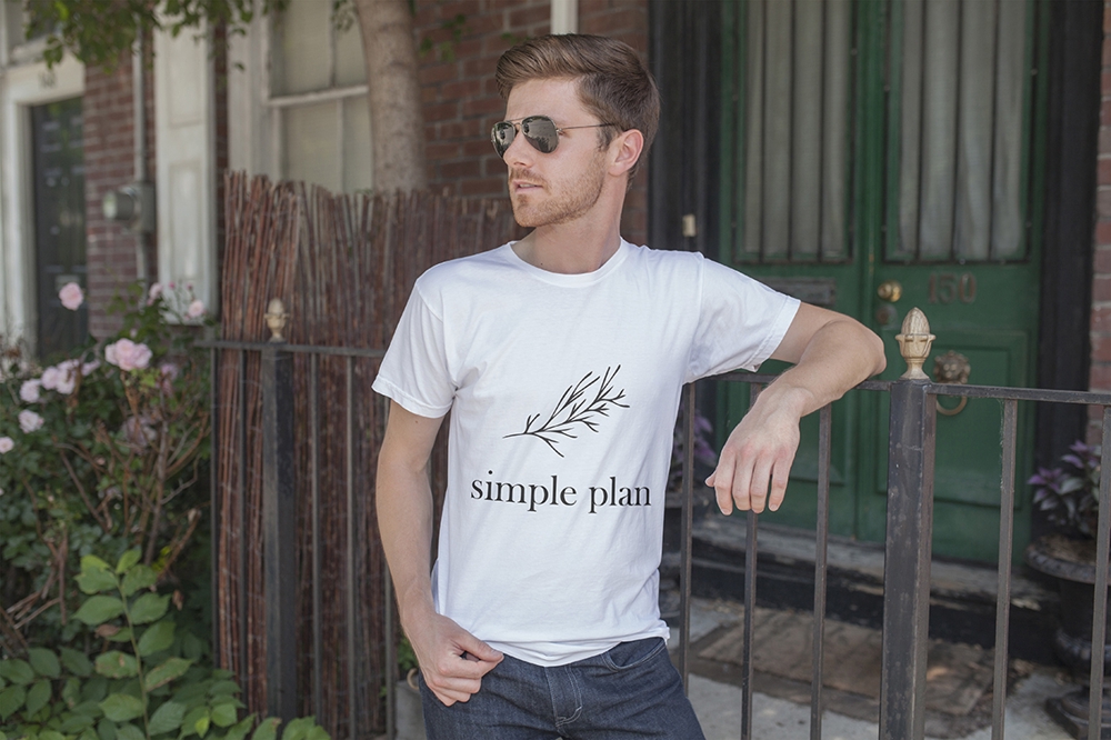 飲食店展開『株式会社simple plan』のロゴ