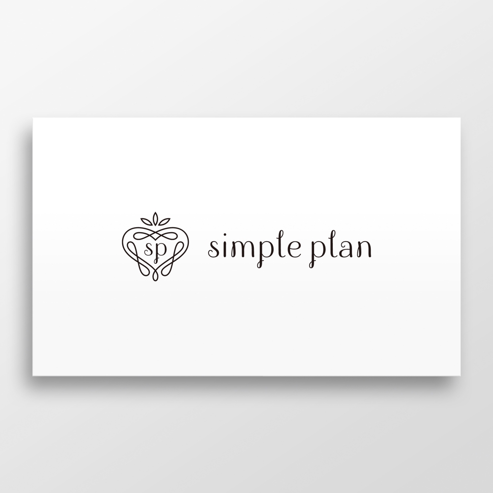 飲食店展開『株式会社simple plan』のロゴ