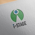 Pokke (pokke_desu)さんのコミュニケーション系研修会社「i-STAGE」のロゴへの提案