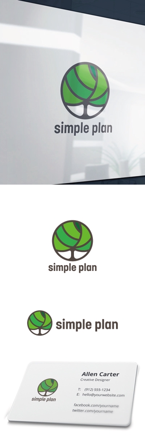 cozzy (cozzy)さんの飲食店展開『株式会社simple plan』のロゴへの提案