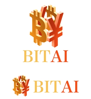path (YutakaHamamatsu)さんのBitCoinと日本円のAIを使ったアービートラージシステム商品ロゴへの提案