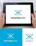 Not Found (m-space)さんのWebエンジニアと企業をつなぐ　「HackerBase Jobs」のサービスロゴへの提案