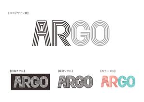 nakashushu (nakashunshu)さんのAR（拡張現実）のオウンドメディアサイト「ARGO」のロゴへの提案