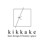 【完全オリジナルLPデザイン】菊池 (Hiro59)さんの新規オープン美容室「kikkake hair design & beauty space 」のロゴへの提案