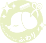KON (Kitsunebi)さんの犬のトータルトリミングサロン　ふわり　のロゴへの提案