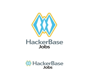 あどばたいじんぐ・とむ (adtom)さんのWebエンジニアと企業をつなぐ　「HackerBase Jobs」のサービスロゴへの提案