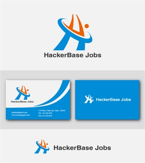 drkigawa (drkigawa)さんのWebエンジニアと企業をつなぐ　「HackerBase Jobs」のサービスロゴへの提案