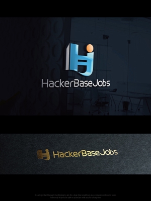 魔法スタジオ (mahou-phot)さんのWebエンジニアと企業をつなぐ　「HackerBase Jobs」のサービスロゴへの提案