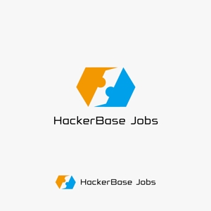 RGM.DESIGN (rgm_m)さんのWebエンジニアと企業をつなぐ　「HackerBase Jobs」のサービスロゴへの提案