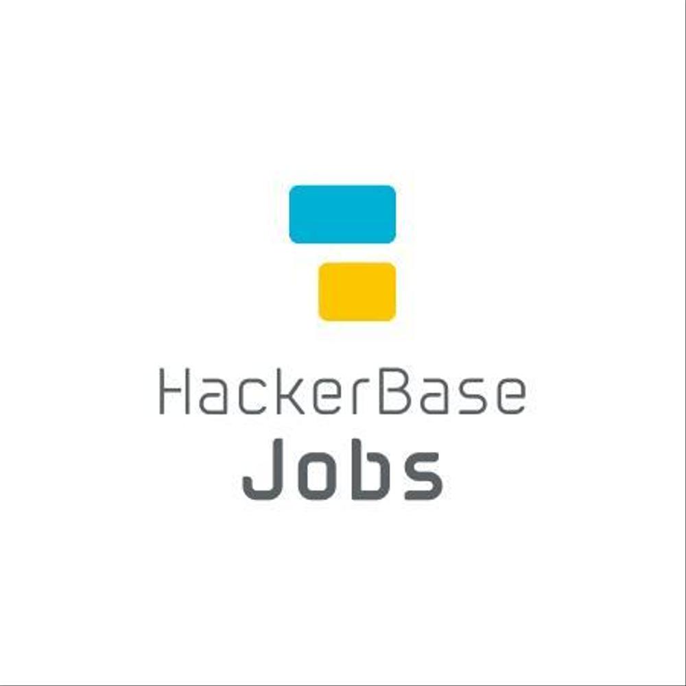 Webエンジニアと企業をつなぐ　「HackerBase Jobs」のサービスロゴ