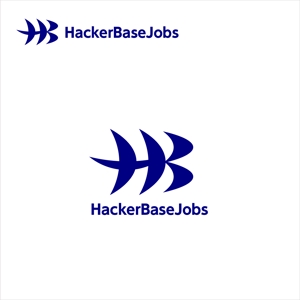 taguriano (YTOKU)さんのWebエンジニアと企業をつなぐ　「HackerBase Jobs」のサービスロゴへの提案
