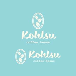 queuecat (queuecat)さんのコーヒービーンズ・ネットショップ「Kohtsu Coffee」のロゴへの提案