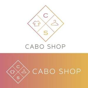 ワクワクラボ (waqwaqlab)さんのレディースアパレルのショップサイト「CABO SHOP」のロゴ作成依頼への提案