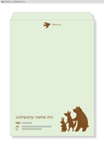 yubi (yubee_7858)さんの輸入キッズ雑貨のオリジナル封筒デザイン シンプルおしゃれな手描きイラスト風への提案