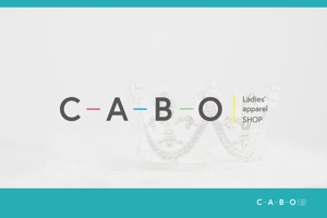 株式会社ガラパゴス (glpgs-lance)さんのレディースアパレルのショップサイト「CABO SHOP」のロゴ作成依頼への提案
