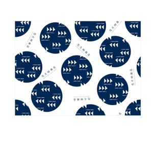 ambrose design (ehirose3110)さんのギフト専門店「忠之助商店」の包装紙デザインへの提案