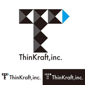 まいまい (whitedream0904)さんの会社ロゴ作成 / インターネット企業「ThinKraft, Inc.」のロゴ作成への提案