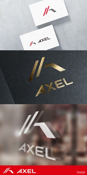 Mr-P (Mr-P)さんの株式会社AXELのロゴ作成への提案