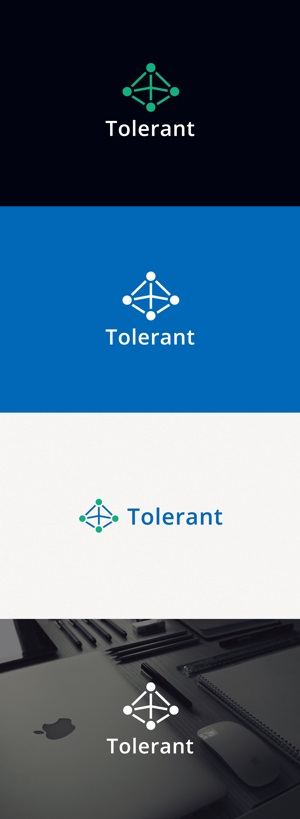 tanaka10 (tanaka10)さんのITベンチャー会社 「トレラント株式会社」のロゴへの提案