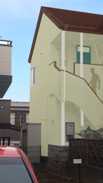 リビッツ株式会社 (ribittsworks)さんの築古アパートの外壁塗装色デザイン作成への提案