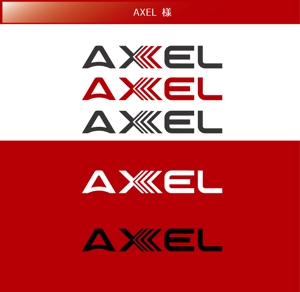 FISHERMAN (FISHERMAN)さんの株式会社AXELのロゴ作成への提案