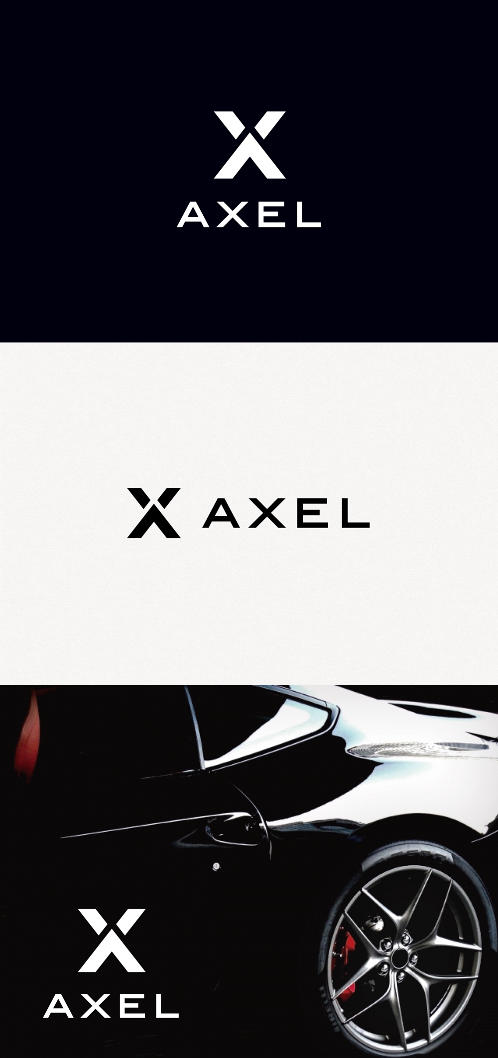 株式会社AXELのロゴ作成