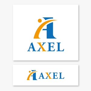 design vero (VERO)さんの株式会社AXELのロゴ作成への提案