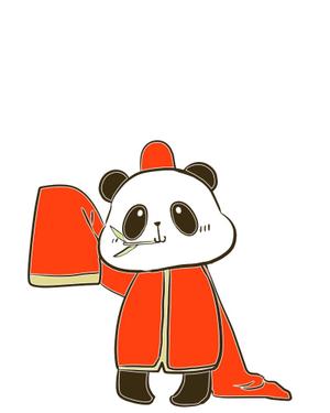 萩緒まめ (daizuyurai)さんの【ゲーム用】パンダをモチーフにしたマスコットキャラクターのデザインへの提案