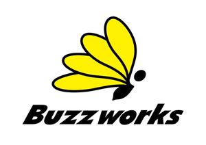 リオングラフィカ (shibazakura)さんの社内研究開発チーム「Buzzworks」のロゴへの提案