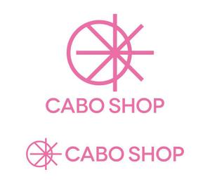 tsujimo (tsujimo)さんのレディースアパレルのショップサイト「CABO SHOP」のロゴ作成依頼への提案