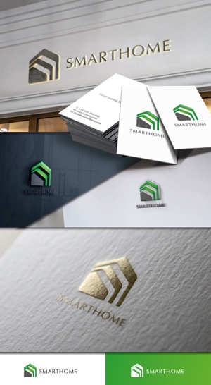 late_design ()さんの住宅会社「SMARTHOME」のロゴ、書体への提案