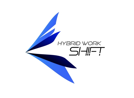 雨宮 樹里 (Juri46)さんのグループのロゴ「Hybrid Work Shift」４種類への提案