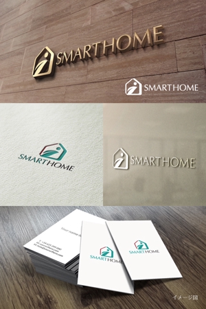 coco design (tomotin)さんの住宅会社「SMARTHOME」のロゴ、書体への提案