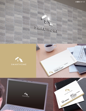 yokichiko ()さんの住宅会社「SMARTHOME」のロゴ、書体への提案