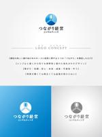 hiradate (hiradate)さんの新規開業する経営コンサルタント会社「つながり経営コンサルティング」の名刺デザインへの提案