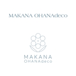 PLUS_design (PLUS_design)さんのフラワーショップ「MAKANA OHANAdeco」のロゴへの提案