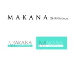 草壁　聖 (dspec)さんのフラワーショップ「MAKANA OHANAdeco」のロゴへの提案