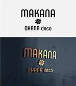 drkigawa (drkigawa)さんのフラワーショップ「MAKANA OHANAdeco」のロゴへの提案