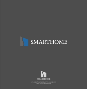 NJONESKYDWS (NJONES)さんの住宅会社「SMARTHOME」のロゴ、書体への提案