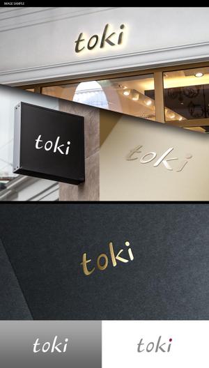 NJONESKYDWS (NJONES)さんの美容室2店舗目オープン「toki」のロゴデザイン依頼への提案