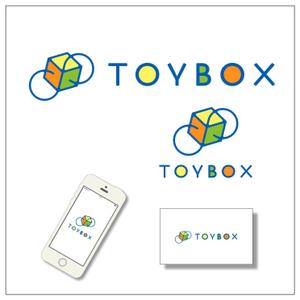 chanlanさんのおもちゃレンタルサイト「TOYBOX」のロゴへの提案