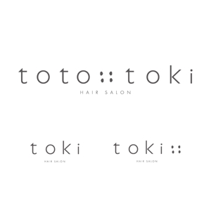 郷山志太 (theta1227)さんの美容室2店舗目オープン「toki」のロゴデザイン依頼への提案