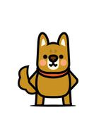 masato_illustrator (masato)さんの西郷隆盛の愛犬ツンのキャラクターデザインへの提案