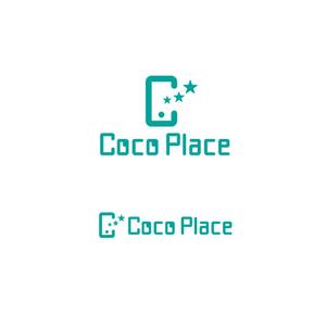  K-digitals (K-digitals)さんの写真から今行きたい場所を探せる新しい地域情報アプリ「Coco Place」のロゴへの提案