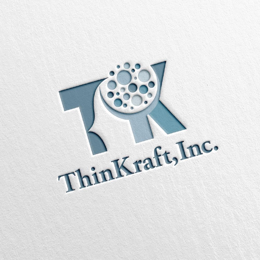 会社ロゴ作成 / インターネット企業「ThinKraft, Inc.」のロゴ作成